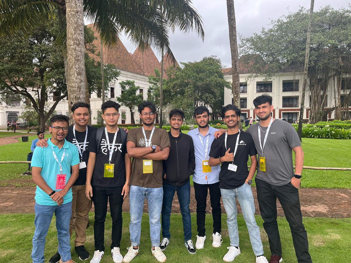 g0ndaAr's tweet photo. And its a wrap. Met amazing people at Nullcon GOA. Thank you so much for everything.

#NullconGoa2022 #Nullcon #hacking #infosec 

@dhakal__bibek @IamRenganathan @gowtham_ponnana @dhakal_ananda @anangsha_ @vikaran101 @LexiLominite @bishal0x01 https://t.co/dR21hnv1Dh