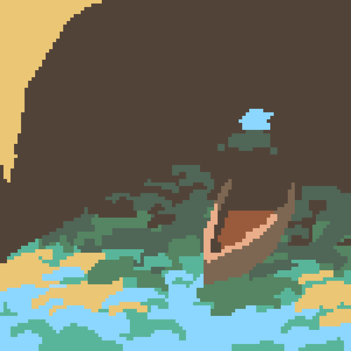 water sketch #pixelart