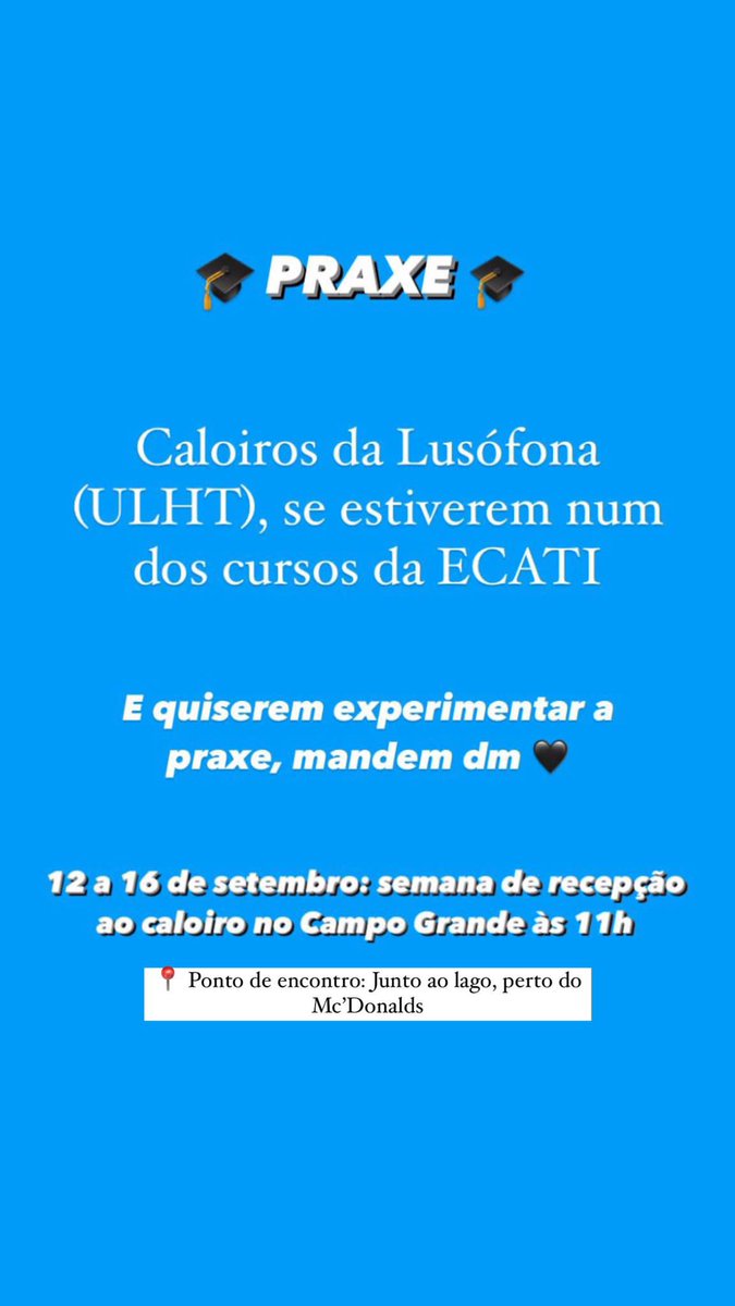 joana_marques2's tweet photo. Caloiros da Lusófona ❗️📩 https://t.co/EIZdiEGHgW