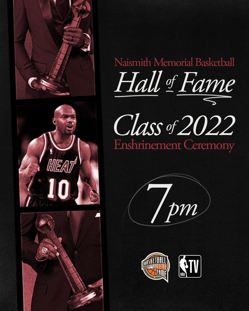 MiamiHEAT's tweet photo. Tonight is your night, @HardawaySr. #HardawayHOF https://t.co/gh5831FmxE