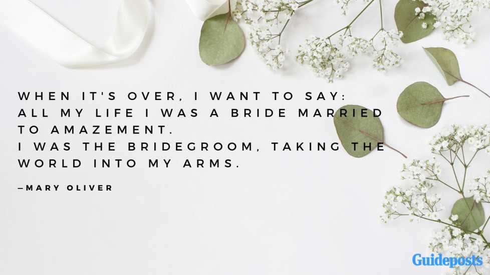 Happy birthday, Mary Oliver one part trinity, one part earth, all parts birth.  