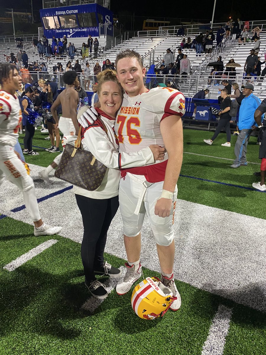 This boy played lights out! Great victory 41-0