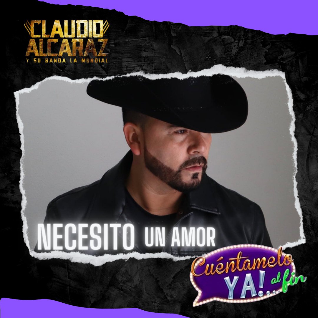 RommyElissA's tweet photo. Cámbiale ya!! Y no te pierdas  a @ClaudioAlcaraz y su @BandaLaMundial en @CuentameloYaOf por el #ElCanalDeLasEstrellas 

#NecesitoUnAmor

#ClaudioAlcaraz https://t.co/DBSEe2FknF