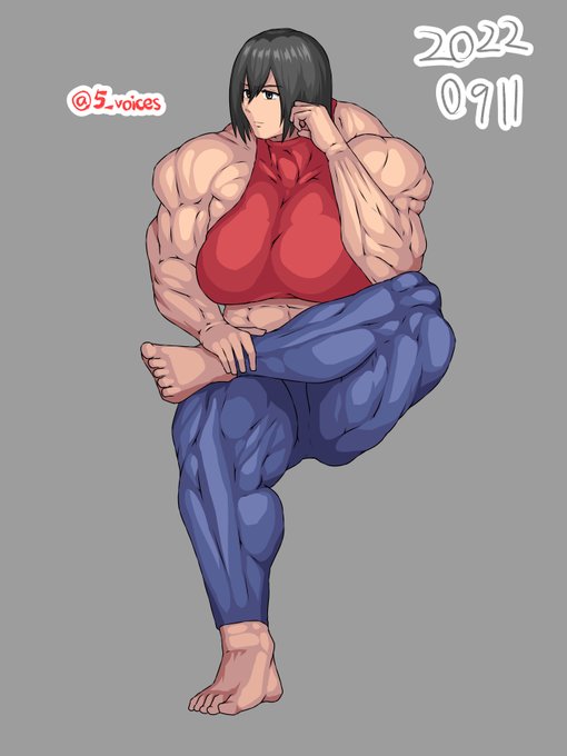 ポートレボディビル模写。 