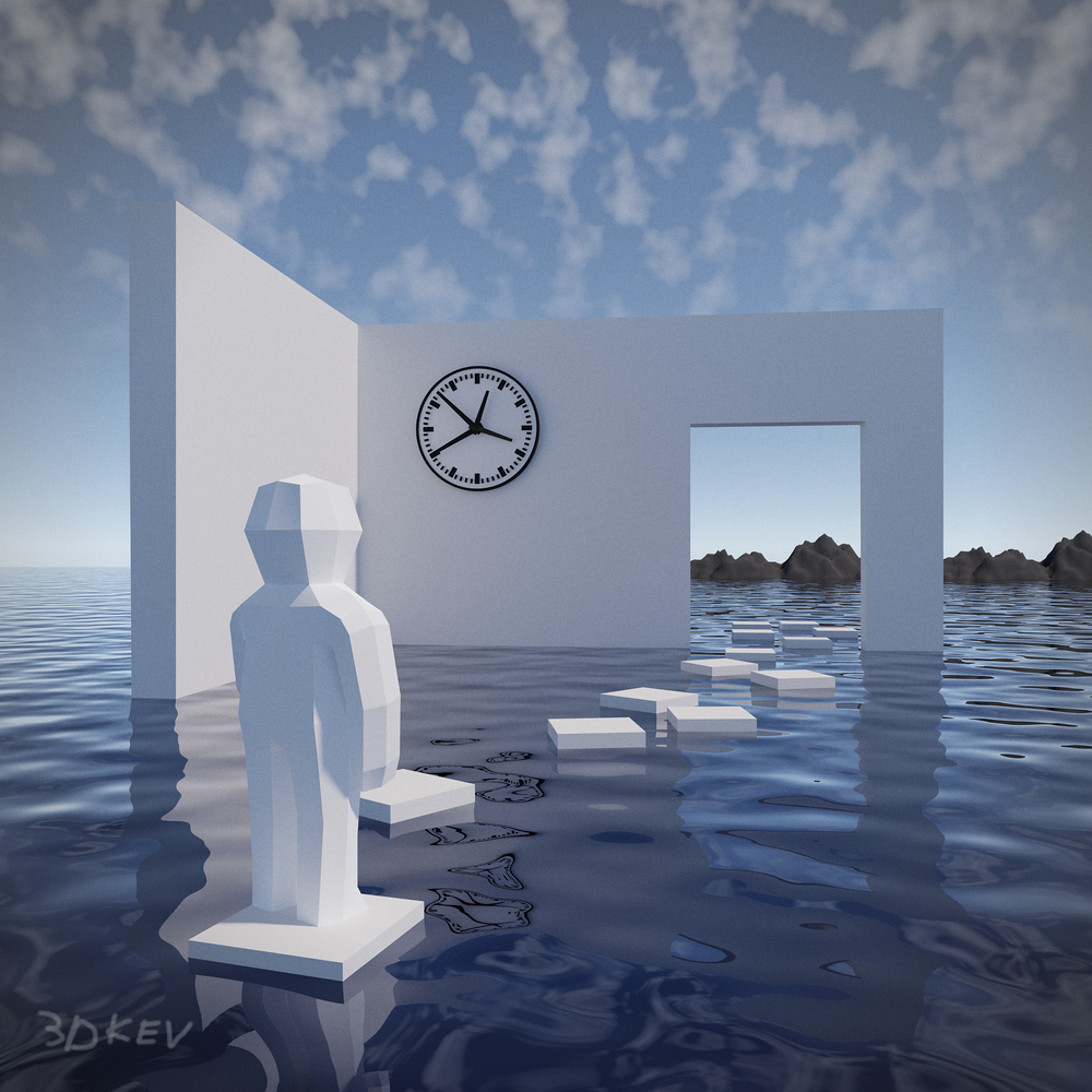The passage
of Time
Is not always what it seems.

Poem by <a href="/PilarOrti/">Pilar Orti</a> 
#art #digitalart #b3d #technoman