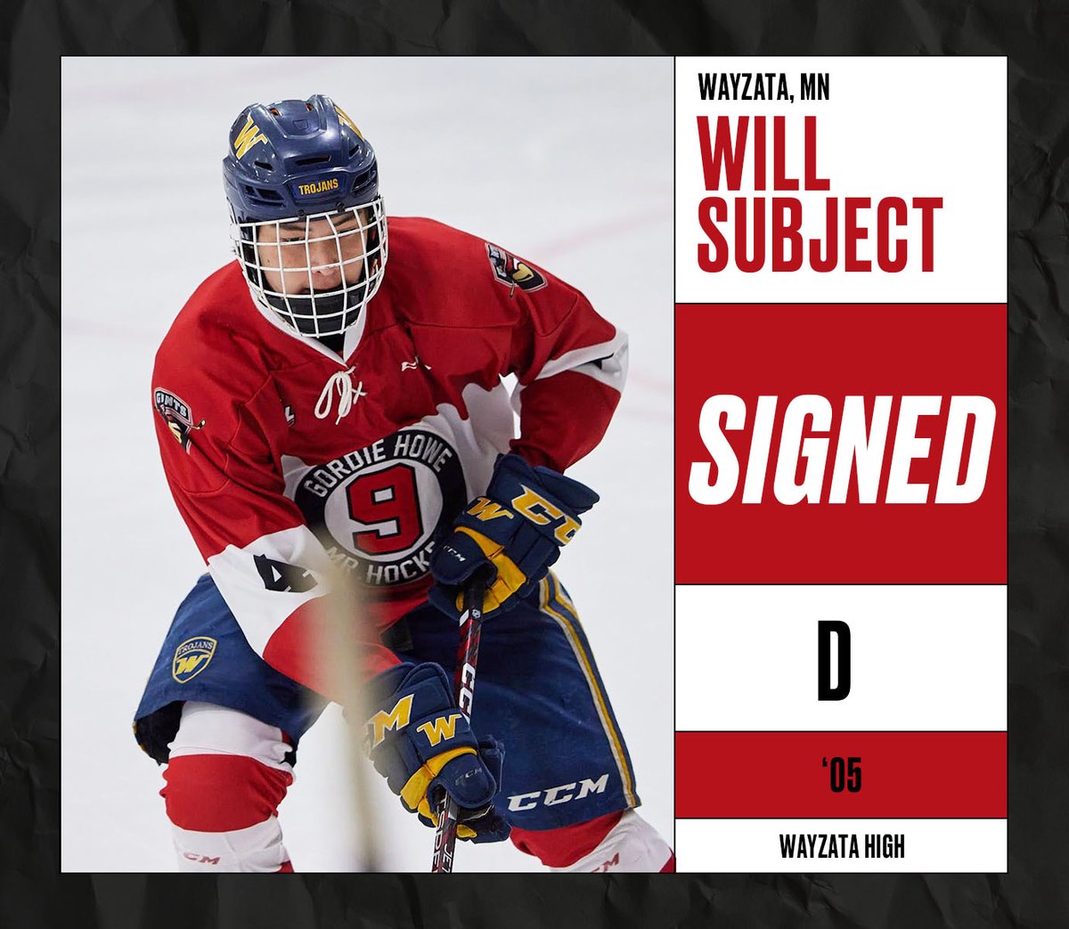 WHLGiants's tweet photo. ✒️ANOTHER SIGNING!

We've added '05 D Will Subject (Wayzata, MN) to the mix! Welcome Will!

📸: @rjmedia_ca 
🔗:https://t.co/Z9B8dPsgid https://t.co/8WqWxC50lW
