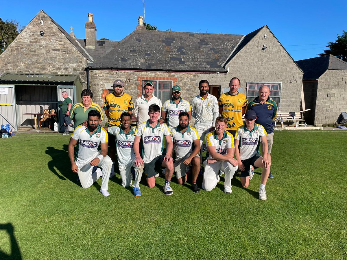 railwaycricket's tweet image. Promotion secured for the 1st team to the OCC Premiership in 2023 after our 9 wicket win today in Rush. Ashil Prakash 79* and Philippe le Roux 43*. Hamza Mann 6 wickets for 20 runs in the first innings
