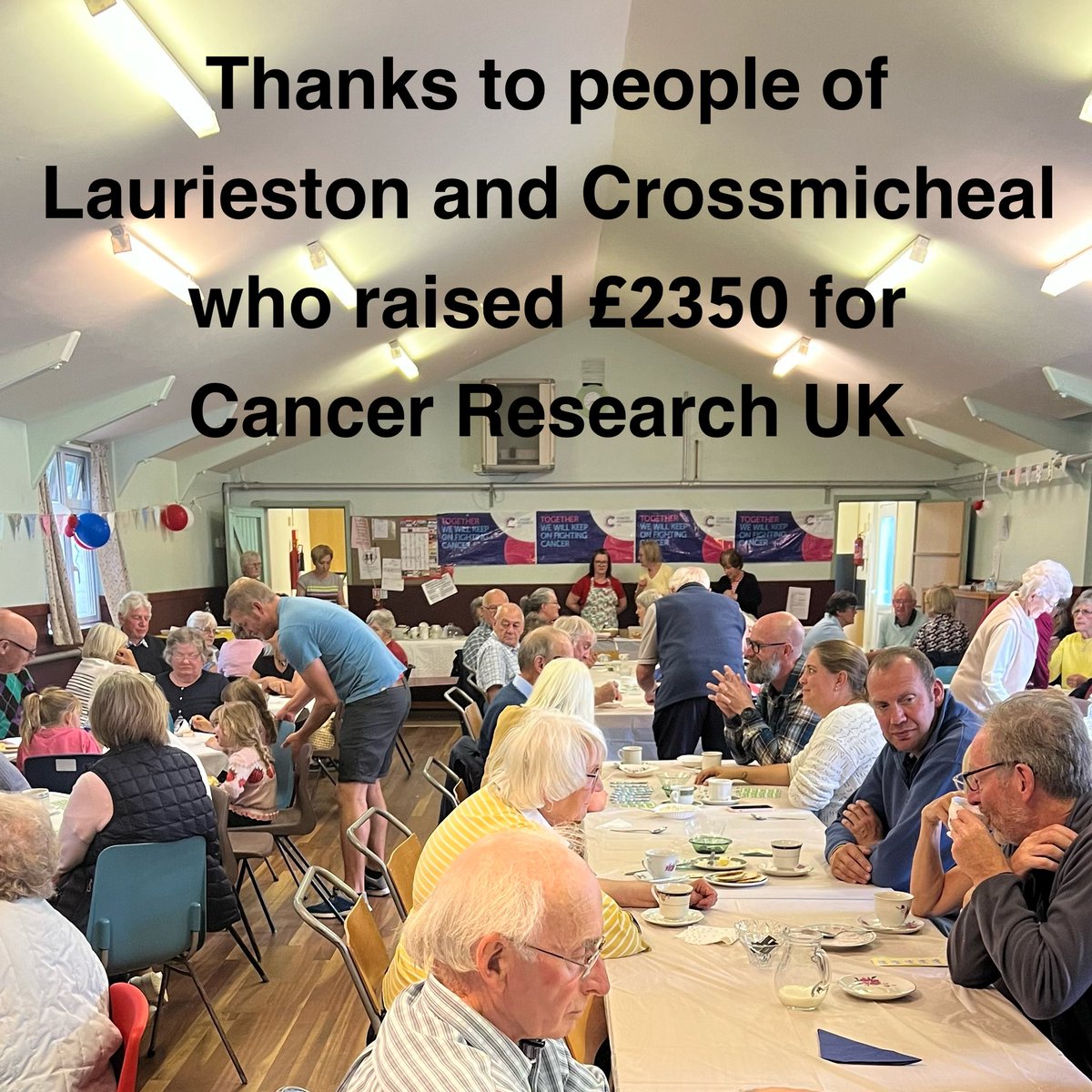 RunFindlayRun's tweet image. Thanks to my mum, my aunt, my family, life long schools friends, community of Laurieston and Crossmicheal for raising £2350 for @CR_UK was so proud to be back home and look forward to finishing #RunFindlayRun everyone in November.
