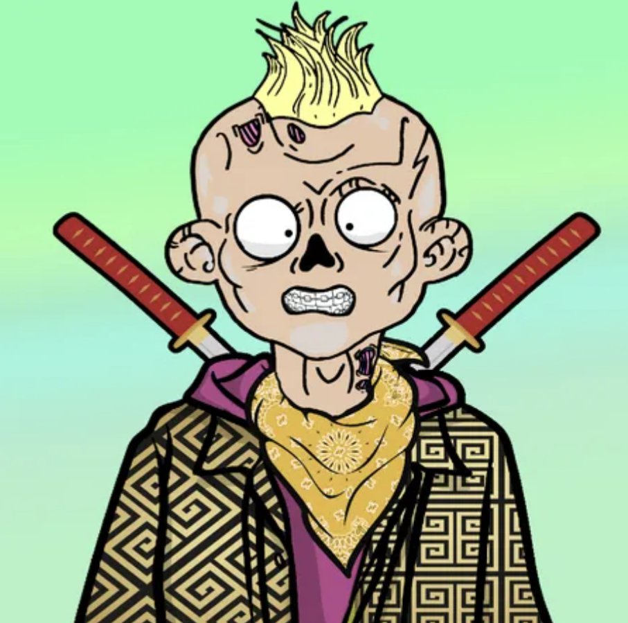 @ZombabiesNFT minting on zbevo.com🎉🎉
On sale for the weekend 199cro🎉🎉
#cro #crofam #NFTCommunity
#Crypto #staking #CronosNFT