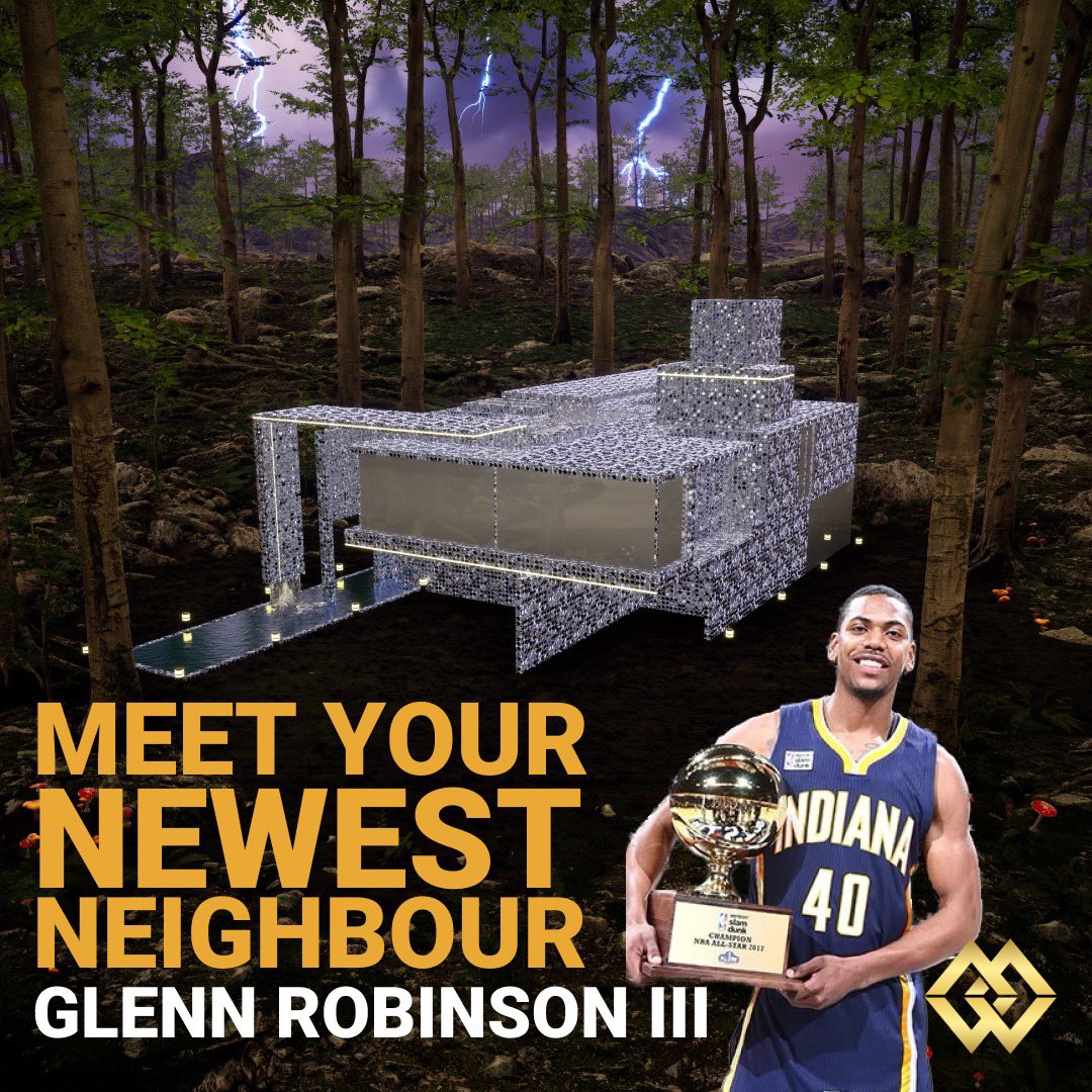 Welcoming resident <a href="/GRIII/">Glenn Robinson III</a>!🏡

It’s a pleasure to have former Sacramento Kings player and 2017 Slam Dunk champion, Glenn Robinson III, as a Meta Mansions resident in the <a href="/KEYSMetaverse/">KEYS Metaverse</a> 🏀🏆 

#NFT #metaverse