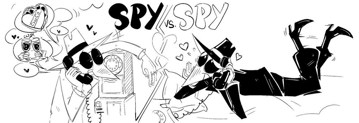 Spy vs. Spy: Straightest guys in espionage #fanart 