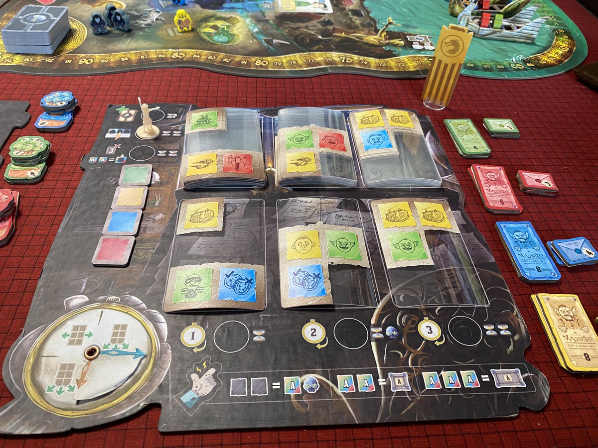 Mike DiLisio (@michaeldilisio) on Twitter photo Taking a look at the Merchants Cove: Master Craft (<a href="/FinalFrontierG/">Final Frontier Games</a> ) expansion prototype with a Pastry Chef/Detective matchup to start. Taking a look at the Merchants Cove: Master Craft (<a href="/FinalFrontierG/">Final Frontier Games</a> ) expansion prototype with a Pastry Chef/Detective matchup to start.