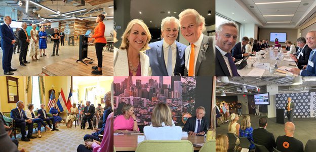 It was an honor to join Dutch Queen Máxima on parts of her working visit to the US with @IngridThijssen <a href="/VNONCW/">VNO-NCW</a>. Discussed with Texas’ Governor <a href="/GregAbbott_TX/">Greg Abbott</a> @adrianacruz @mayoradler the US ambitions on technological sovereignty and NXP’s great operations in Austin @NXPNL