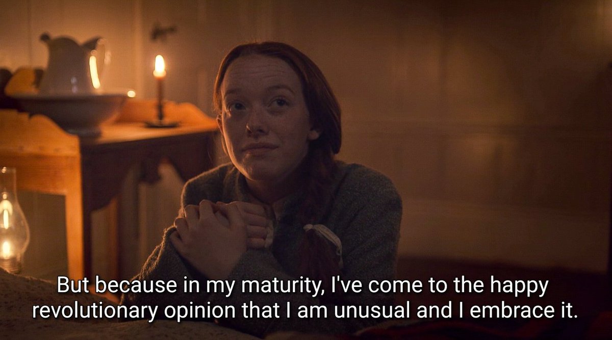 academbrella's tweet photo. crying over how anne, the romantic that she is, dismisses any attention from gil bc she doesn't think she's worthy to be loved but as she's grown older she slowly accepts that maybe, she does have feelings him. she finally learned to love others when she began to love herself 🥺 https://t.co/hEg4GoLGLv