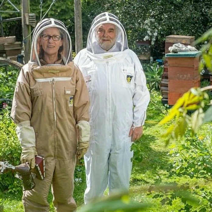 The Royal beekeeper, John Chappelle, aged 79, has told the Queen's bees that "the lady has died."

He placed black ribbons tied in bows on the hives before asking the, mostly dark European, bees not to leave and to be good to their new master, King Charles III.
