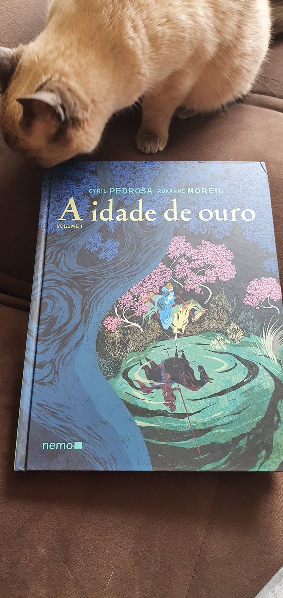 EderAlex's tweet photo. A #EditoraNemo (@grupoautentica) me mandou um exemplar de "A Idade de Ouro". Uma HQ que tem uma arte linda demais, bicho. Olha isso: https://t.co/PkwTl1zzuz