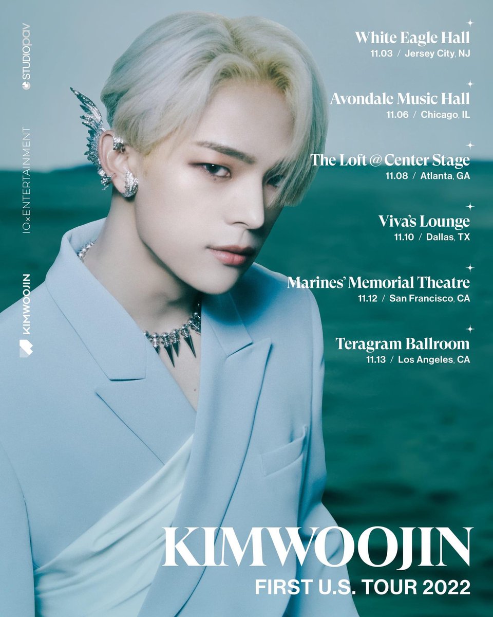kpop_wonders's tweet photo. More information has been announced for KIM WOOJIN’s US TOUR 2022

Studio Pav will include Pick-A-Pose Snap Session for this tour. 

The ticket sales date will soon be released.

#KIMWOOJINWORLDTOUR #KIMWOOJIN https://t.co/okhpCm4dVQ