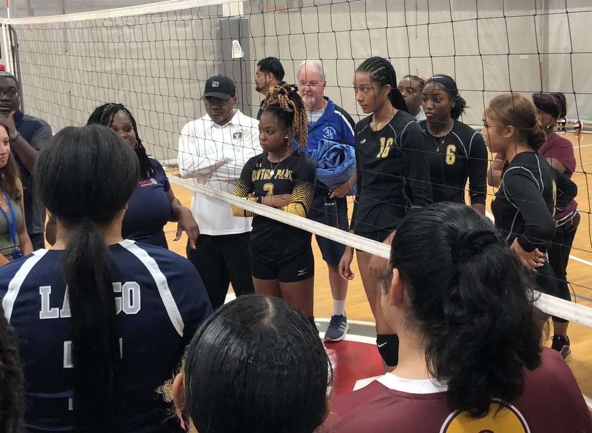 Three Lady Eagles representing at 1st inaugural media day at Athletic Republic. Teams from around <a href="/pgcps/">PGCPS</a> came out to talk about the season and their future careers in volleyball. #hitlikeagirl #scholarathletes #pgcpsproud <a href="/PGCPSAthletics/">PGCPS Athletics</a>