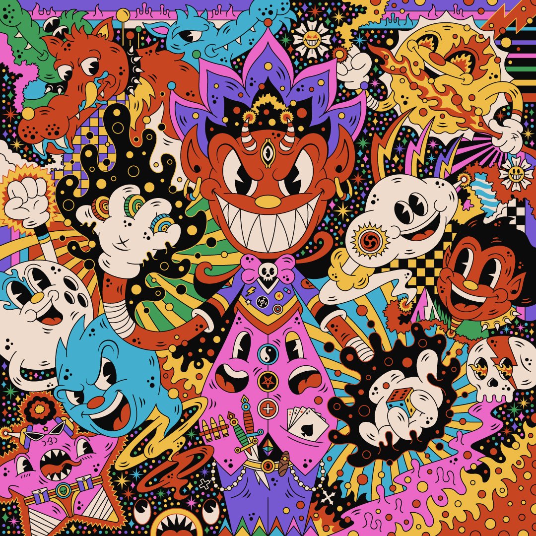 Fresh drop on my collection EOM
"Trickster" 1/1 available on <a href="/foundation/">Foundation 🌐</a>
 
RT will be much appreciated! Thank you 🙏❤️

Link down below 🔗👇