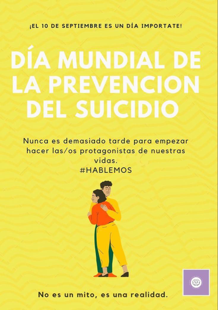 Komanch's tweet photo. Hoy es el Día Mundial de la prevención del Suicidio! Los quiero mucho y recuerden que no están solos Cracks, échenle ganas 💙 https://t.co/dUZn0KpS3L