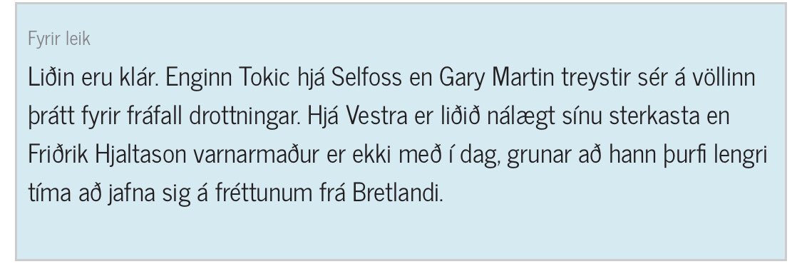 Margir að spyrja og jú, ég treysti mér ekki til að spila í dag vegna andlátsins. Mun taka næstu daga í að safna kröftum og bið fólk um að virða það.