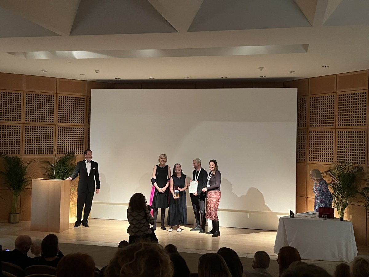 Wow! What just happened. @glucksman @ucc has just won European Art Museum award. I am beyond proud of our team, board and audiences for this achievement. What an incredible moment in our museum’s history.