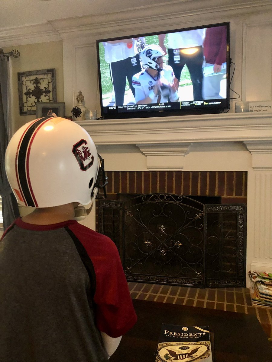 TroyinColumbia's tweet photo. My son is ready for some Gamecock football ๐ ๐๐ค๐ป
@GamecockFB @GamecocksOnline #ArkvsSC https://t.co/xxPj6hKPpU