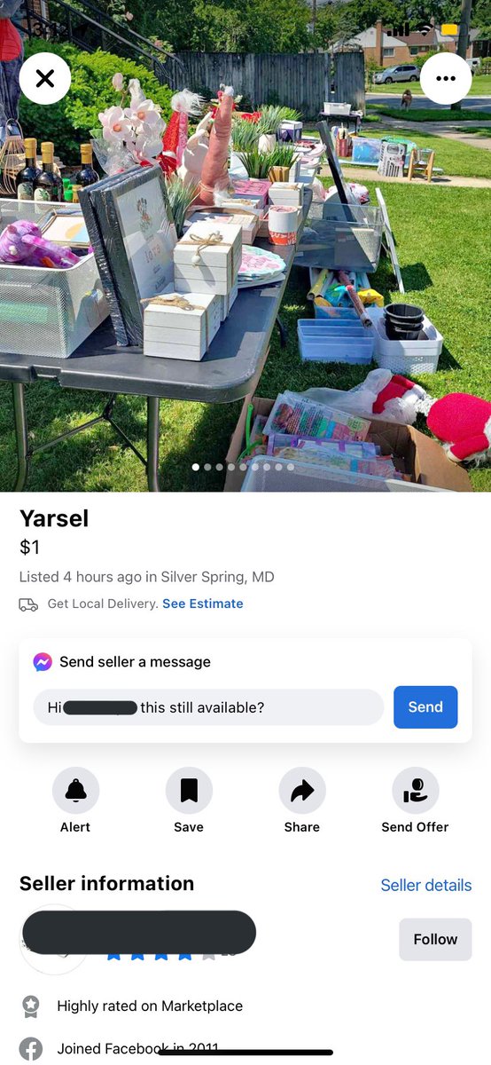 annahastweets's tweet photo. I present: Facebook Marketplace https://t.co/iHBZ6Hy594