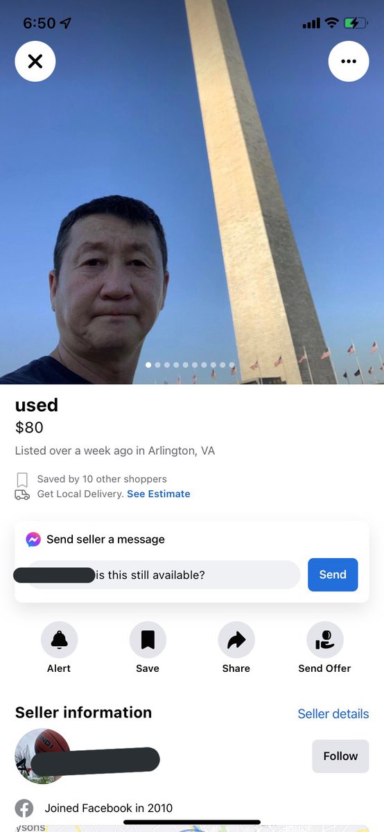 annahastweets's tweet photo. I present: Facebook Marketplace https://t.co/iHBZ6Hy594