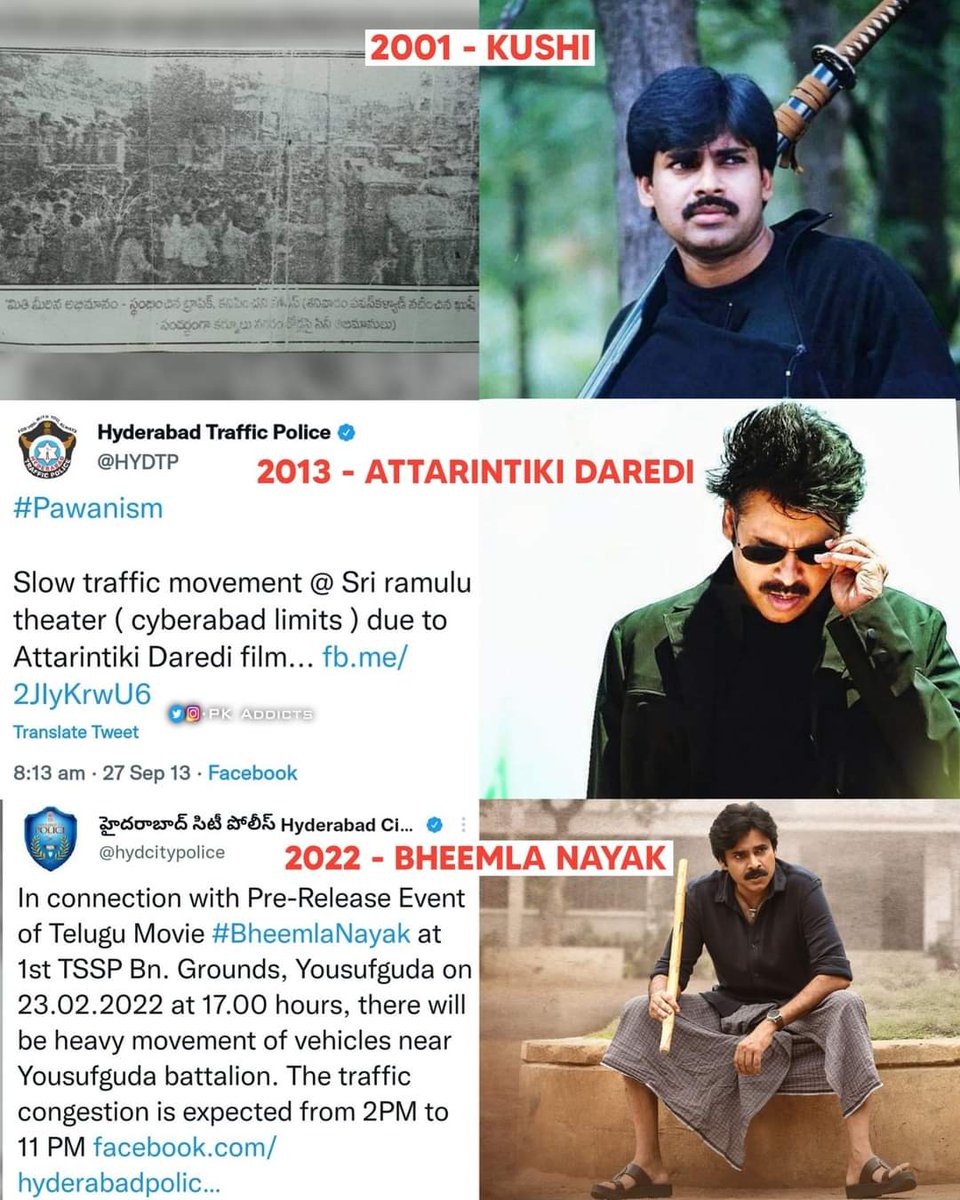 appupavanfans's tweet photo. 2001-2013-2022...!! Years...Decades May Change...But Not His Craze 🔥 The Epitome Of Craze Telugu Celluloid Ever Witnessed...💥 @PawanKalyan 🙇
@bkrsatish @onlymoviesnews @JSPShivaPrasad @ursyathi�#RecordBreakingJalsa @Veeru23mayee @VeerendraJSP https://t.co/UNEgxtlMCt
