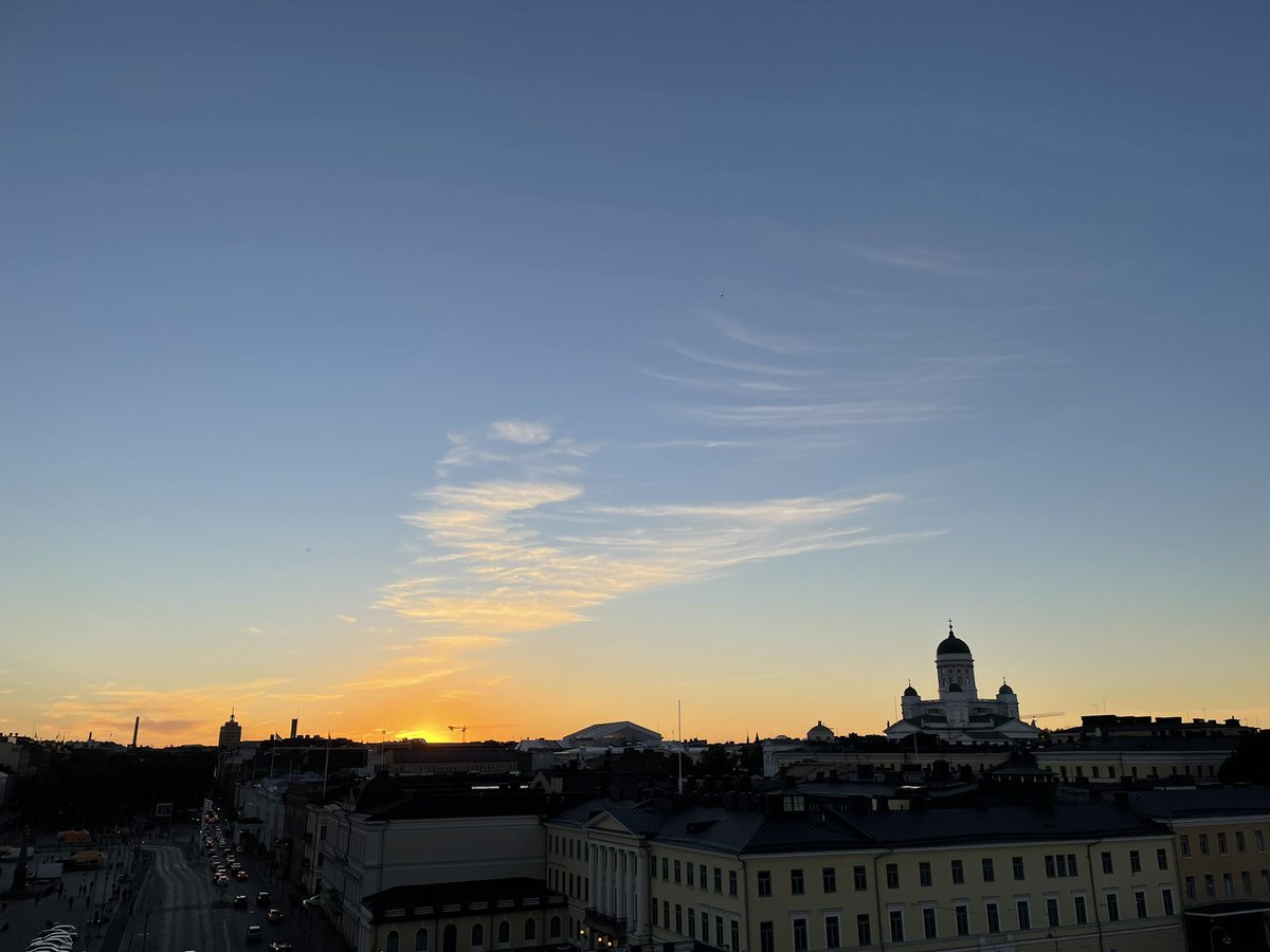 Good evening from #Helsinki https://t.co/ieJlZQmnJD