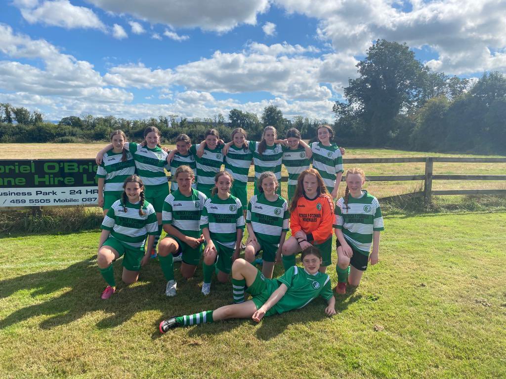 KilcockCeltic's tweet photo. Strong performance by u13 girls green team away to Newbridge today.
Girls played some lovely football in very hot conditions
The game was close finishing Newbridge 3 kilcock 1
#KCFC | #CELTS | #KDUL https://t.co/zKLHJCfZ1y