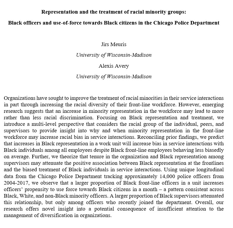 Looking forward to presenting a new paper with <a href="/AlexisBAvery/">Alexis Avery, MA</a> on Tuesday at <a href="/cornellilr/">Cornell ILR School</a>. Also excited to return to visiting in person. If you are in Ithaca, come say hello!