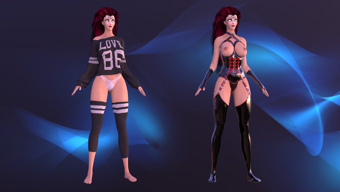 3 pic. Fury Darksiders, Blender model is now available on Patreon - https://t.co/9XEypuUr1C

1) https://t