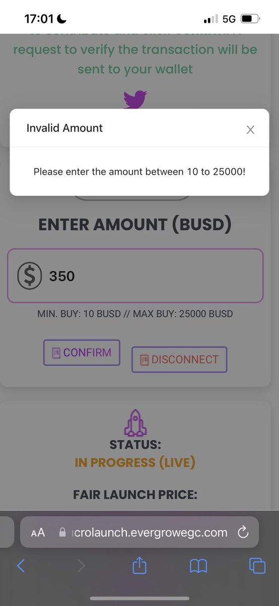 PhilKaris's tweet photo. @evergrowcoinEGC why do ALL BUYS have so many decimals? All my buys got rejected by the site https://t.co/pmChRxBo3G