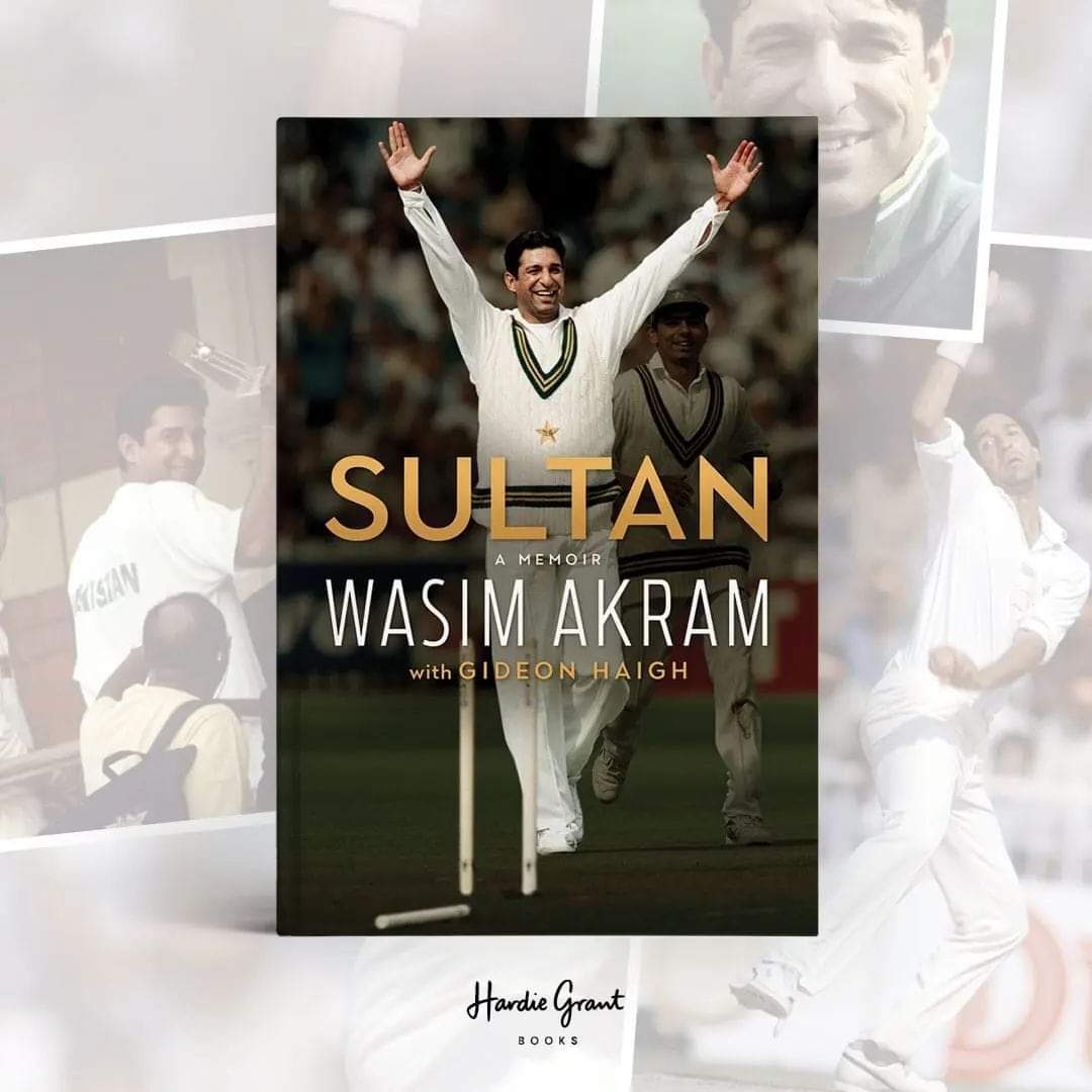 - @wasimakramlive book SULTAN by #GideonHaigh can now be pre-ordered at 
smarturl.it/SultanbyWasimA…