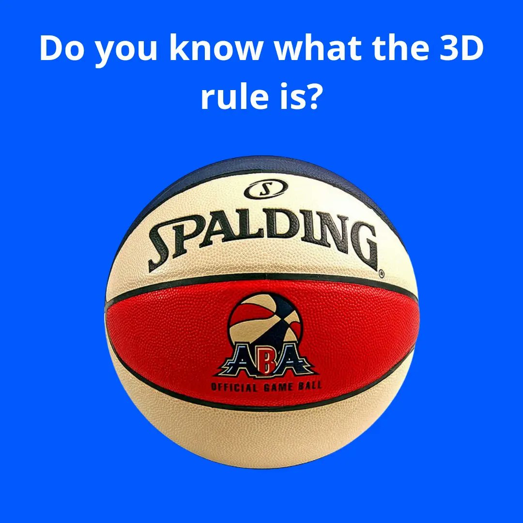 WorcesterMajors's tweet photo. For anyone who doesn't know what the 3D Rule is in the @RealABAleague we've got you covered! 

#ababasketball #3DRule #unique #semiprobasketball https://t.co/P2G1i4GUyj