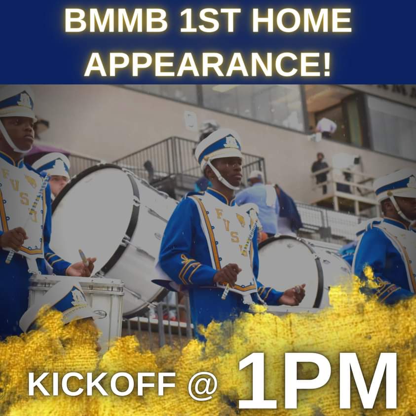 RockyTopFan8's tweet photo. LET'S GO FOTE VALLEY!!!! #BlueMachine #BMMB #BlueMachineMarchingBand #FoteValley #FVSU #FVSUGameday #ILoveMyHBCU https://t.co/TkQeIECQ7U
