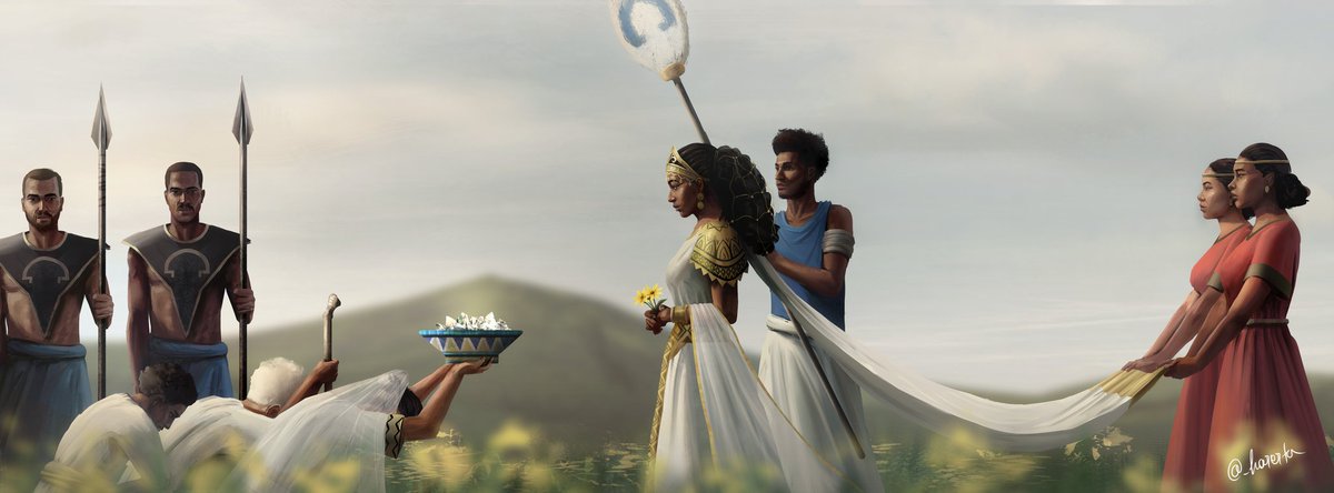 In 980BC, Queen of Sheba (Makeda) returned from her visit to King Solomon at Jerusalem. Upon her arrival, her people greeted her with gifts and jewels(እንቁ) saying "enku letatash (እንቁ ለጣጣሽ)" giving birth to the phrase "እንቁጣጣሽ"
Happy  New Year 2015 E.C