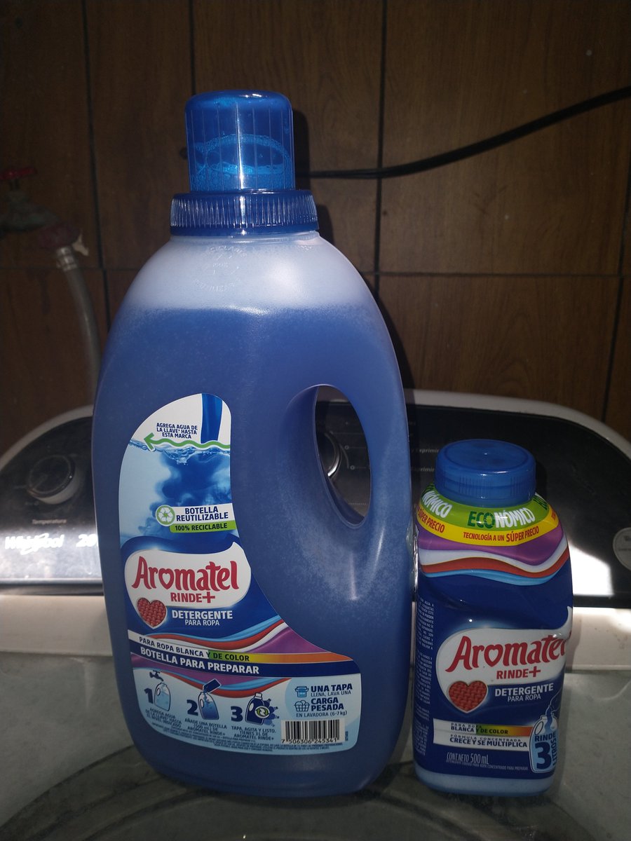 a_celina1's tweet photo. Fui una de las seleccionadas por The Insiders México para probar el nuevo detergente para ropa Aromatel rinde más y me gustó que tiene un agradable aroma y deja la ropa limpia y además es biodegradable.
#AromatelinsidersMX https://t.co/NeqIYEuMFC