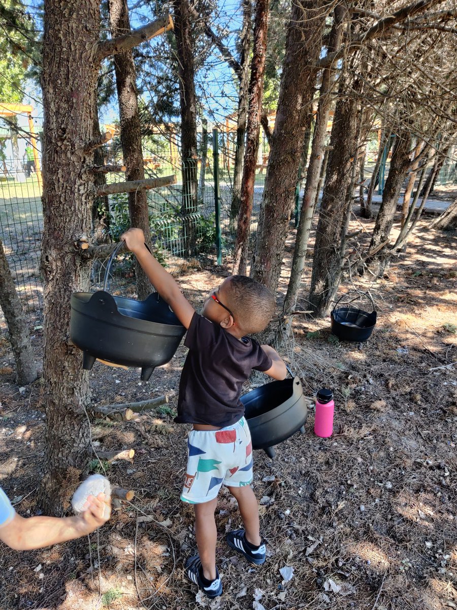 Taking the learning out of the classroom into the forest. A new opportunity for me and the learners and one I feel very excited about. So many skills came from this one moment. #forestschool #inquiry #environmentasthirdteacher
