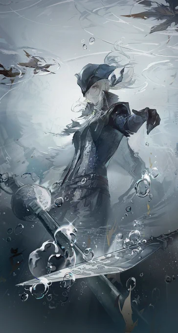 Fan art | Bloodborne - Lady Maria of the Astral   