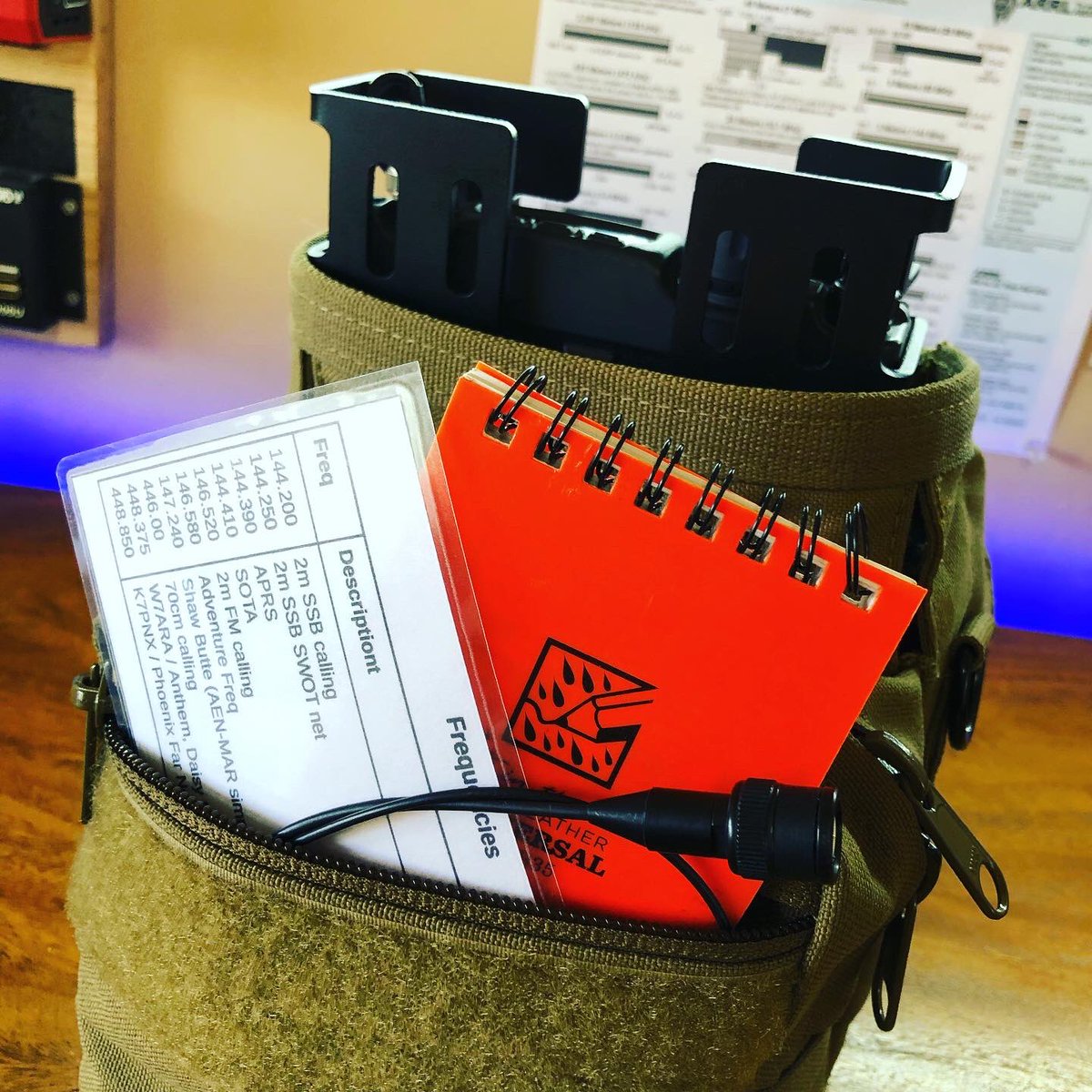 thetechprepper1's tweet photo. Step 6: Want to build a Yaesu FT-818ND manpack radio?

1. Buy a Comet BNC-24 whip antenna
2. Store your field notebook and field cards
3. Get on the air

#thetechprepper #yaesu #ft818 #manpack #radioporn #prepper #comms https://t.co/XedPowpgHp