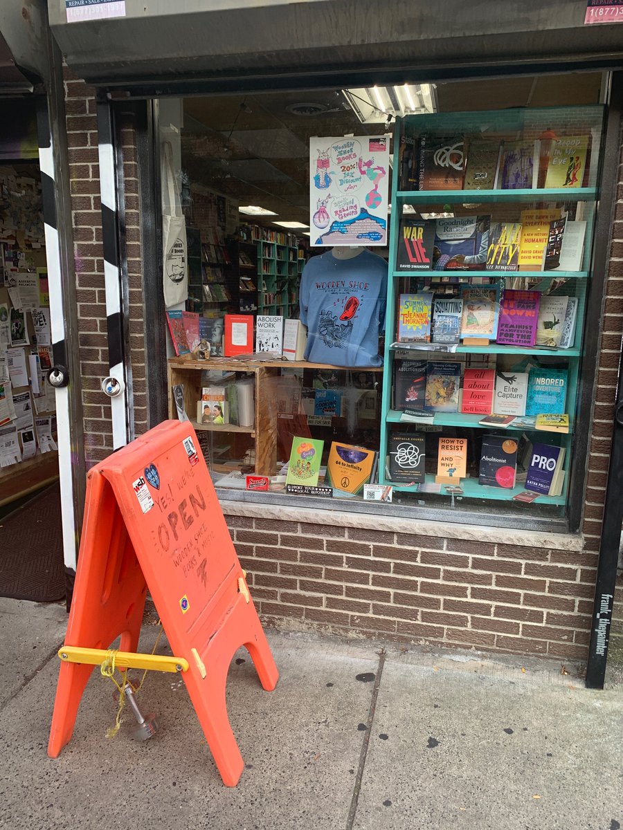 We’re open and slingin books till 10 folks!