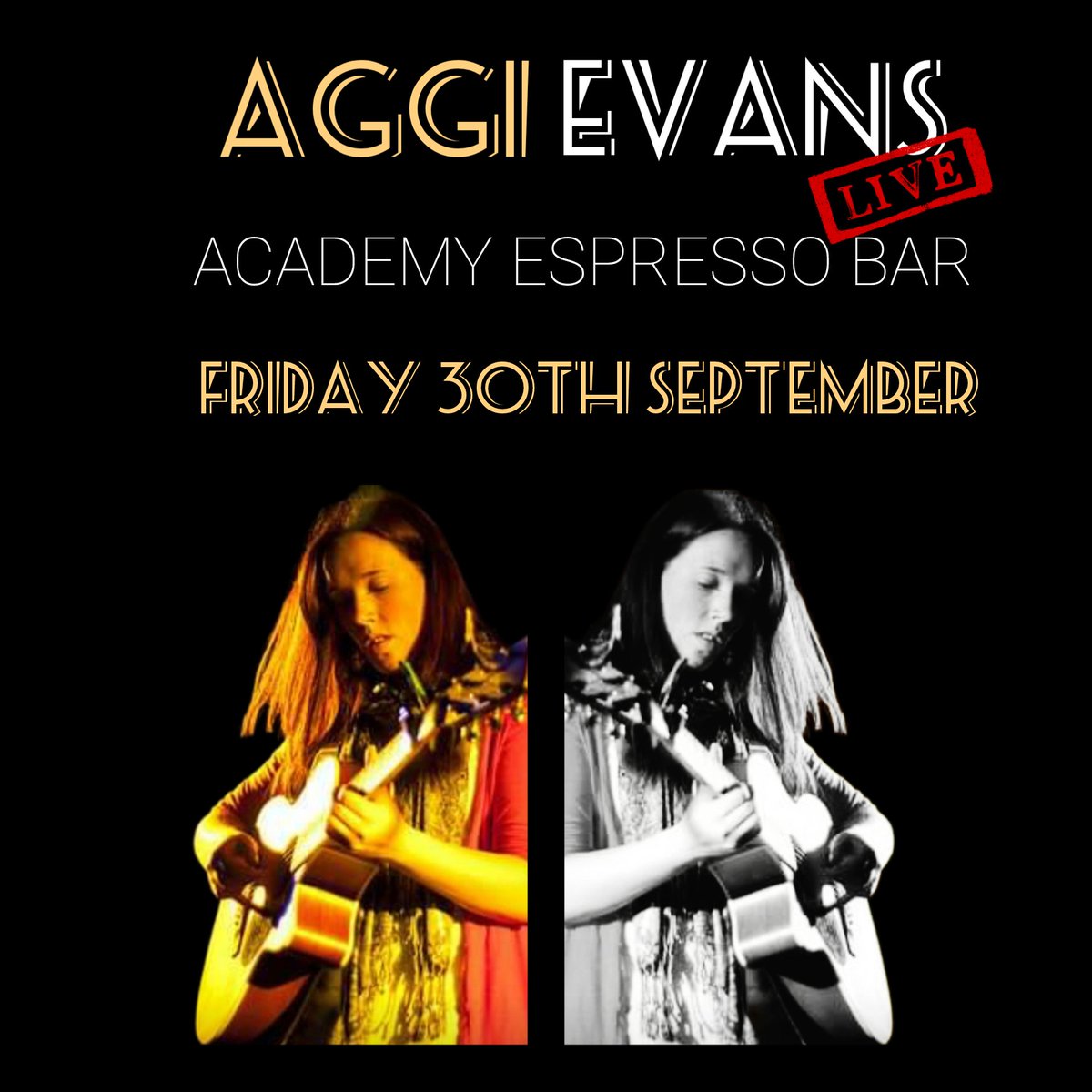 Can't wait to round off my birthday month with a gig at @academyespresso on Friday 30th September 🎵

#LiveMusic #SingerSongwriter #Singer #Songwriter #Guitarist #Musician #Gigs #Gig #SouthWalesMusic #SouthWalesLiveMusic