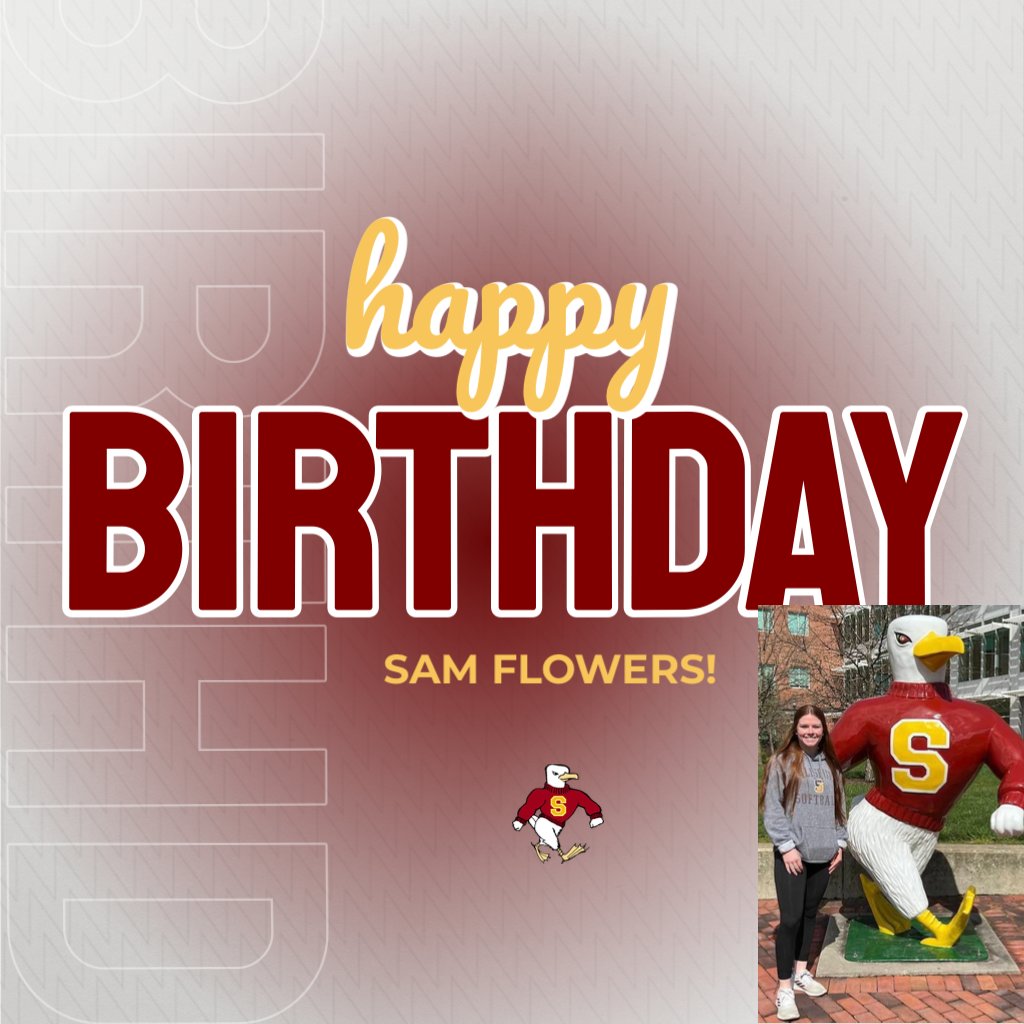 Happiest of Birthdays to our Freshie, Samantha! Your SUSB fam loves you and hopes your first birthday as a Sea Gull is the best!