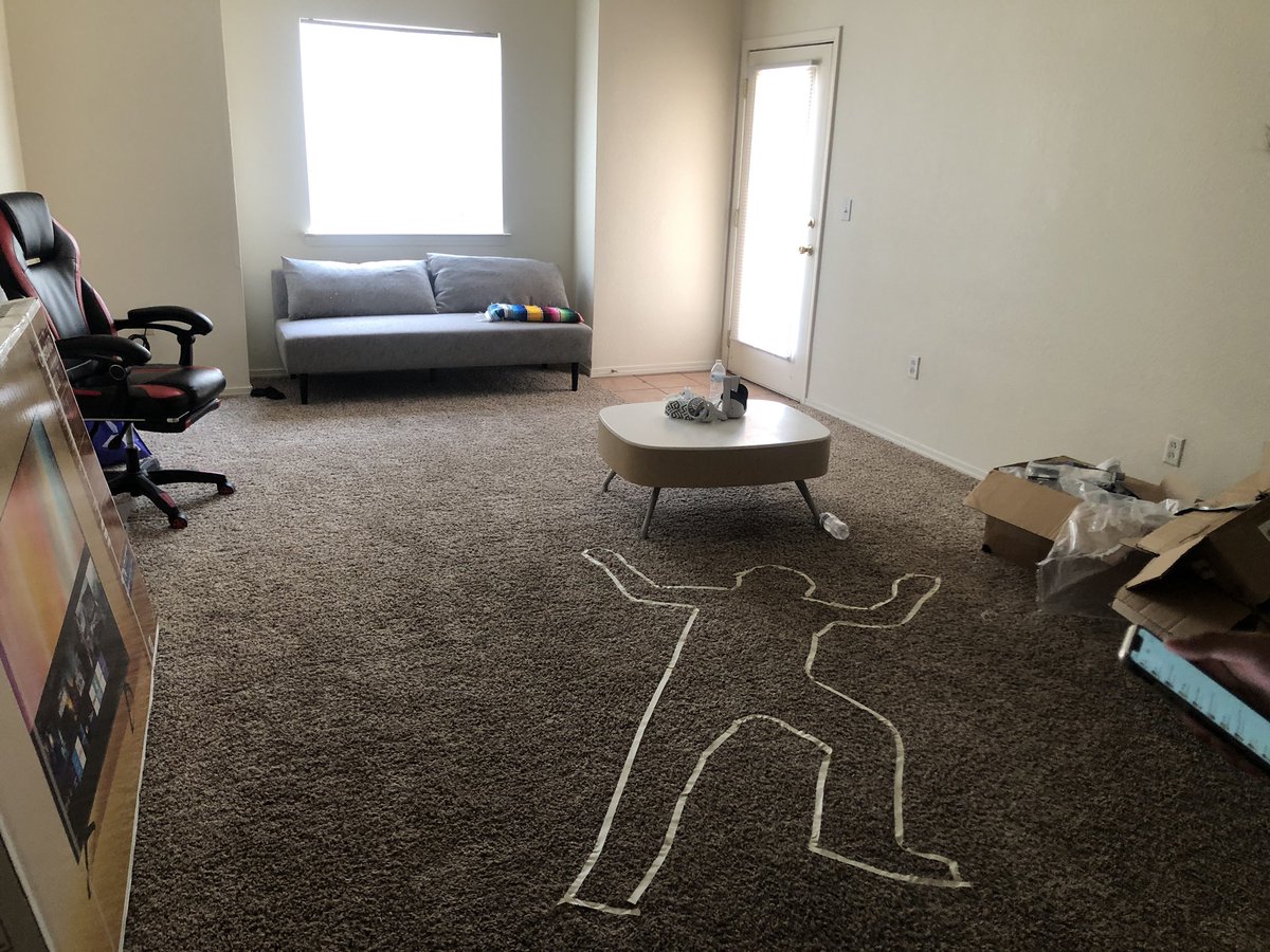 Ythokido's tweet image. Honestly this apartment was a steal
400$ for a 2 bedroom!!