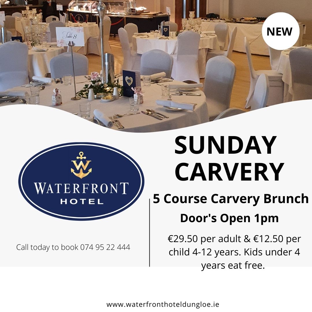 waterfront1234's tweet photo. Let us do the cooking ? #Sunday #Carvery 
Book now 074 95 22 444 https://t.co/iMQgwpPpAV
