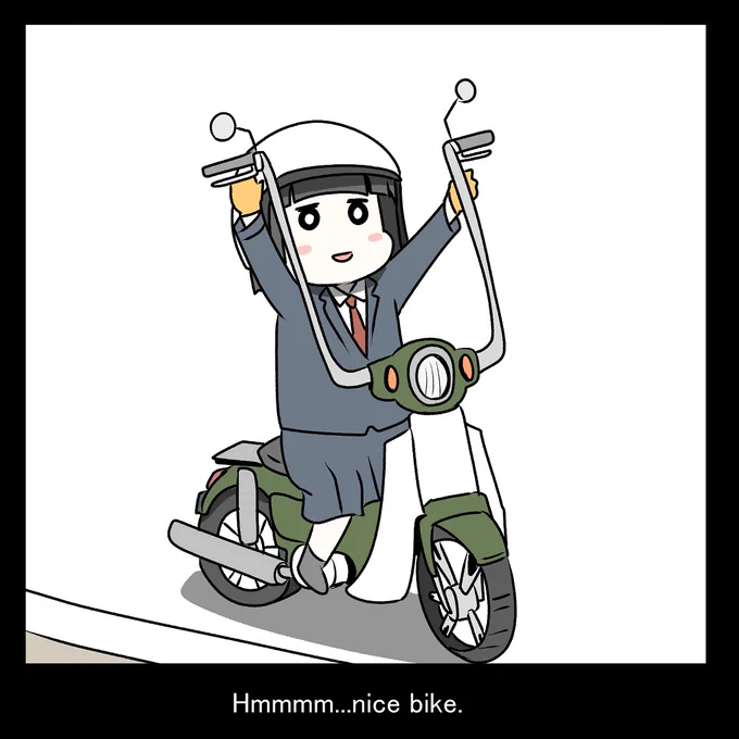 小熊「No! my bike!」 