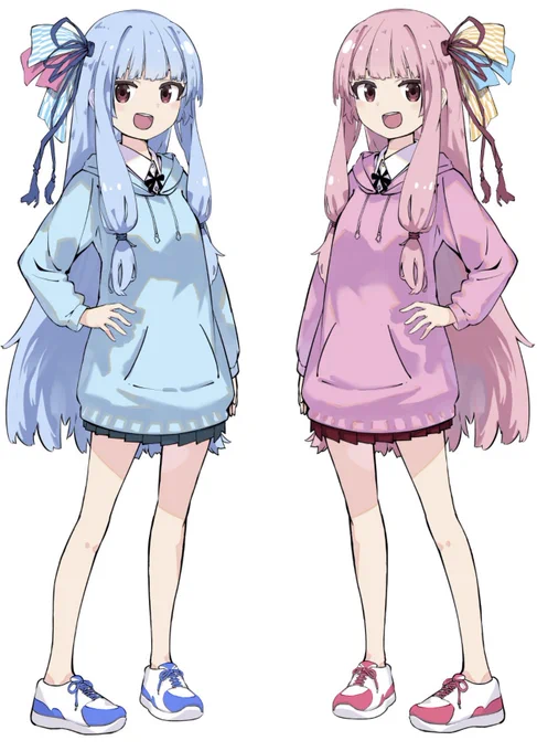 反転色補正姉妹 